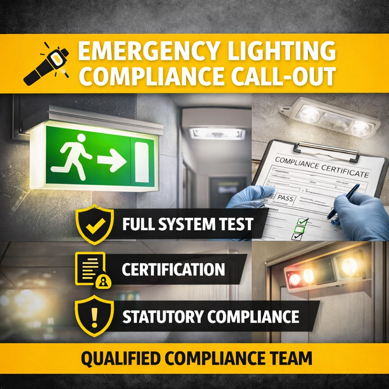 Life Safety Lighting Compliancy Check