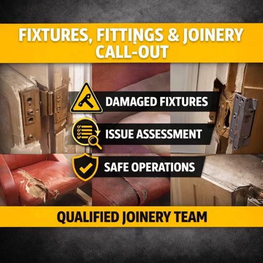 Fixtures, Fittings & Joinery Call-Out