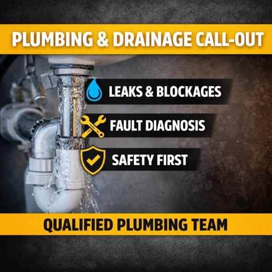 Plumbing & Drainage Call-Out