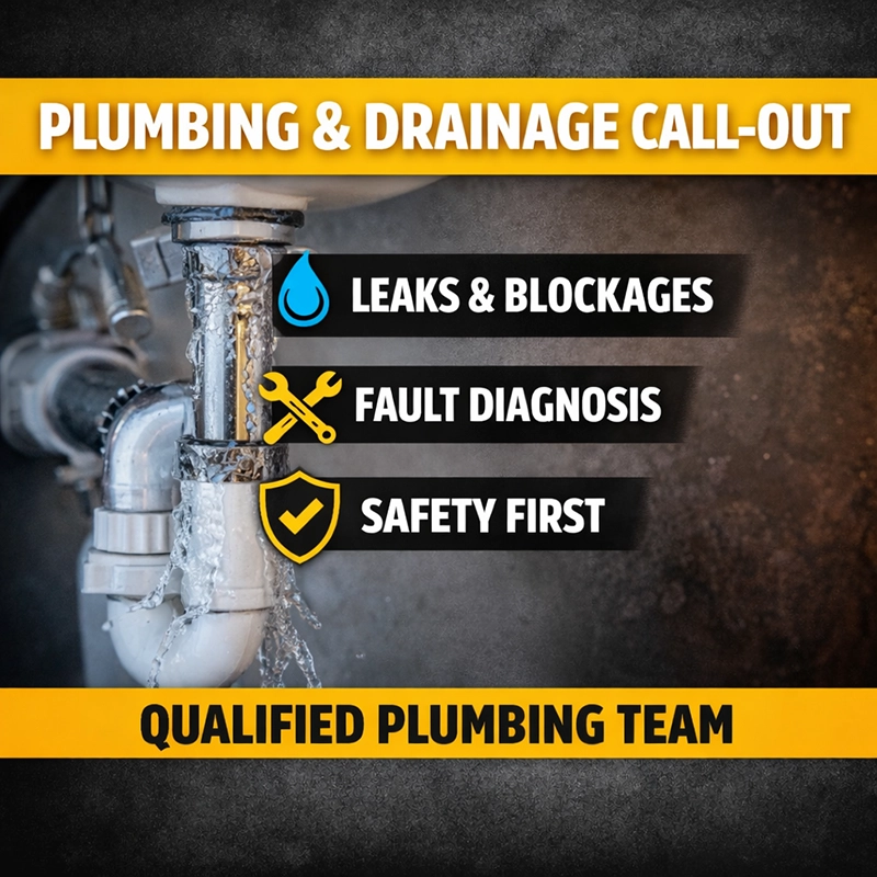 Plumbing & Drainage Call-Out